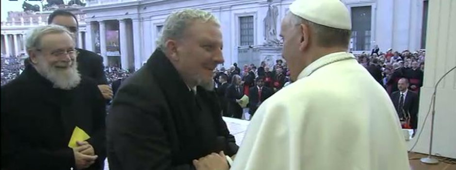 Encuentro de Kiko Argüello con el Papa Francisco