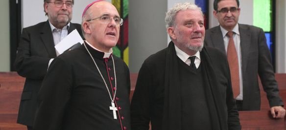 Kiko Argüello y Monseñor Osoro
