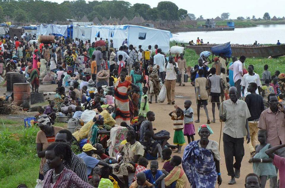 Campo de refugiados en Sudán del Sur (Fotografía: ACNUR)