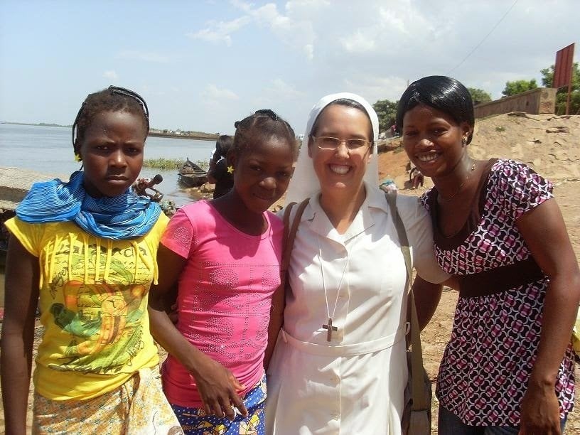 Misionera Ana de Barba Araujo, destinada en la diócesis de Ségou, en Mali. 