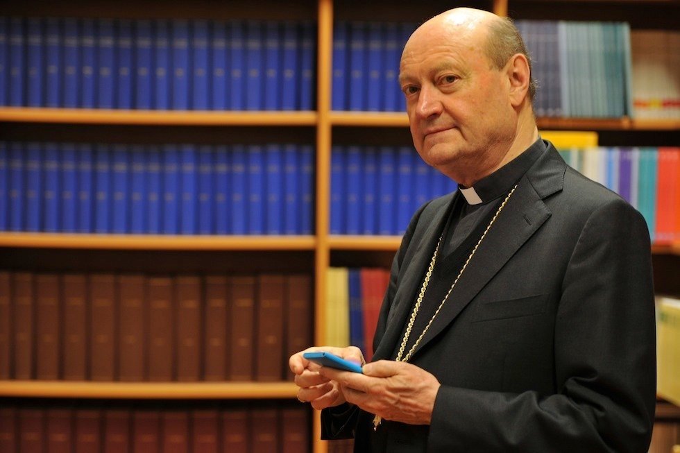Gianfranco Ravassi, presidente del Consejo Pontificio de la Cultura.
