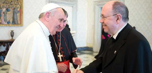 El Papa Francisco ha recibido a una delegación de la comunidad evangélica luterana de Alemania. 