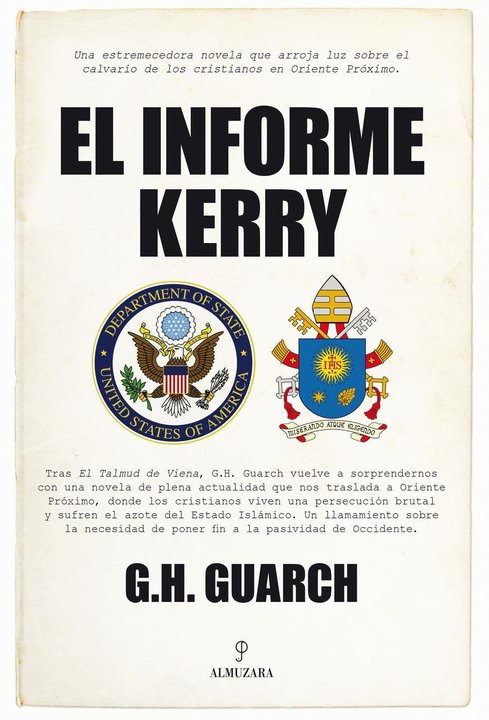 Portada de la novela "El informe Kerry". 