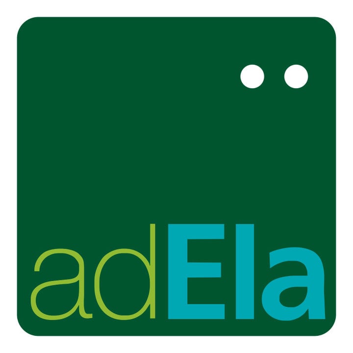 Logo de la Asociación Esclerosis Lateral Amiotrófica (ELA). 