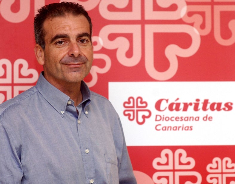 Sebastián Mora, secretario general de Cáritas en España. 