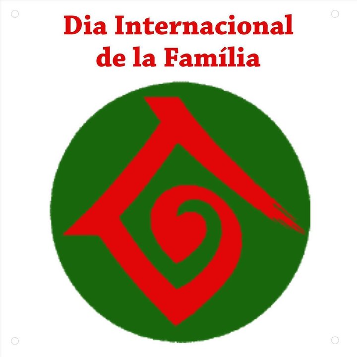 Logo del Día Internacional de la Familia editado por la ONU. 