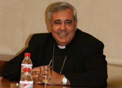 Javier Martínez, arzobispo de Granada. 