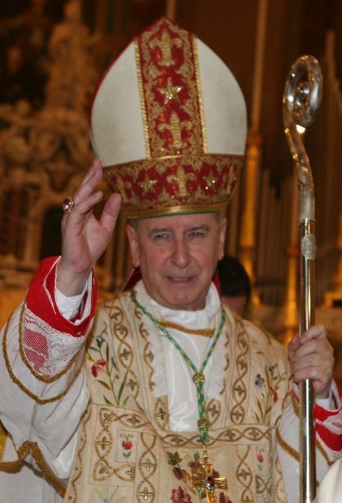 Monseñor Mario Oliveri, obispo de la diócesis de Albenga-Imperia, en Liguria. 