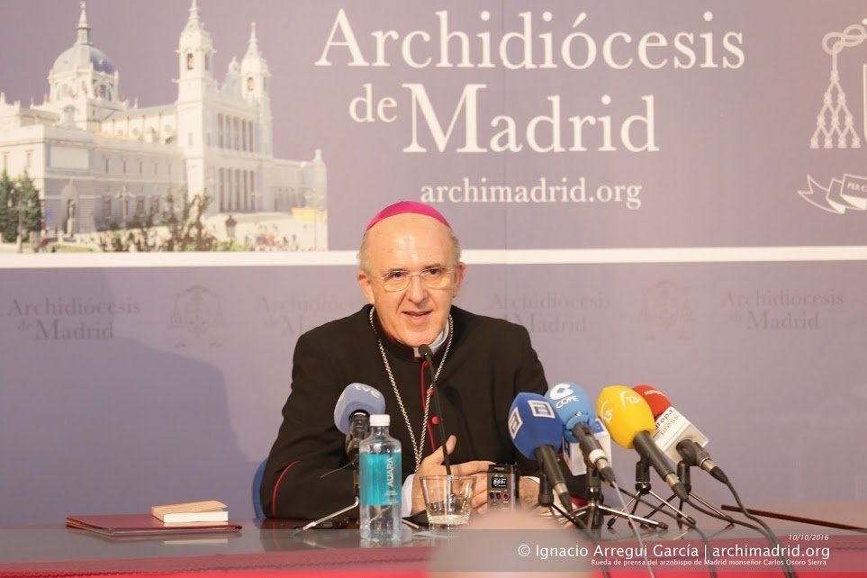 Carlos Osoro, arzobispo de Madrid. Foto: Ignacio Arregui. archimadrid.org 