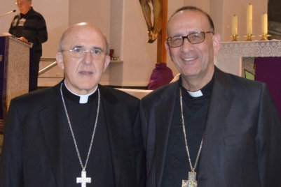 Carlos Osoro y Juan José Omella, arzobispos de Madrid y Barcelona. 