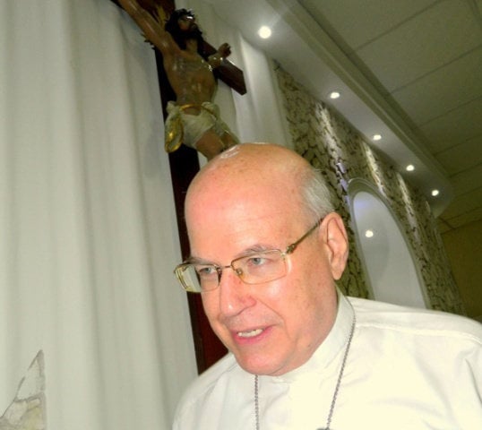 Enrique Pérez Lavado, obispo de la diócesis de Maturín (Venezuela). 