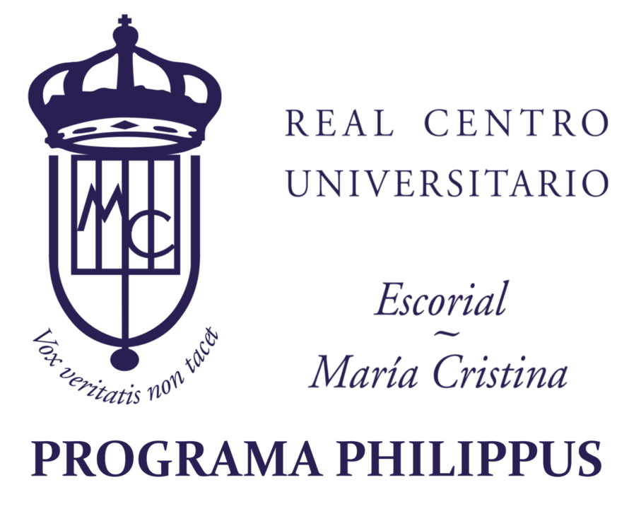 Logo del centro universitario Escorial María Cristina dirigidos por los agustinos. 