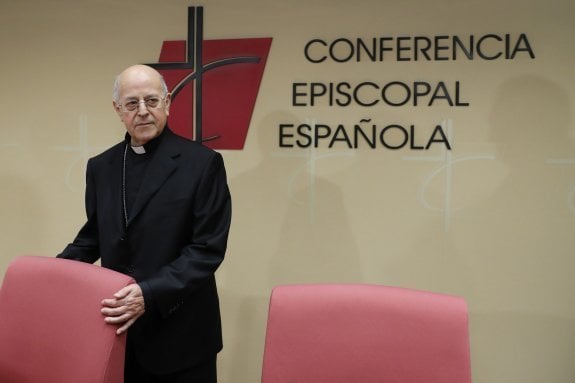 El cardenal Ricardo Blázquez. 
