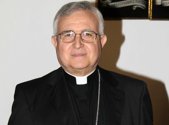 Monseñor Jesús Murgui, obispo de Orihuela-Alicante. 
