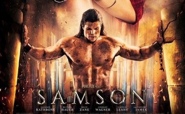 Cartel de la película Sansón. 