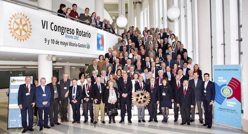 Congreso Rotario de Vitoria. 