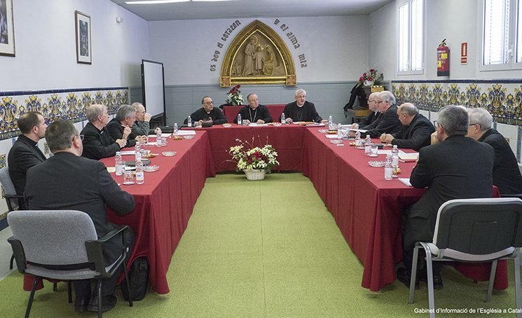 Reunión obispos de Cataluña