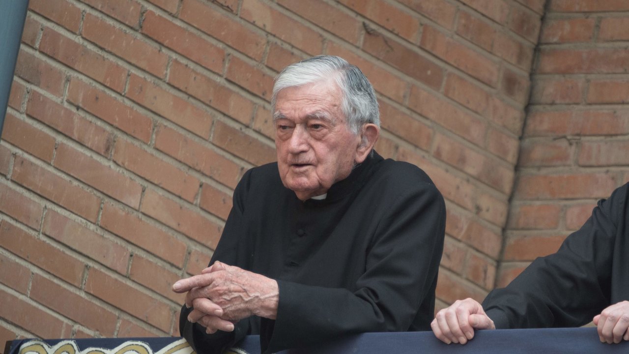 D. Rodri, sacerdote del colegio Tajamar. Foto: Álvaro García Fuentes