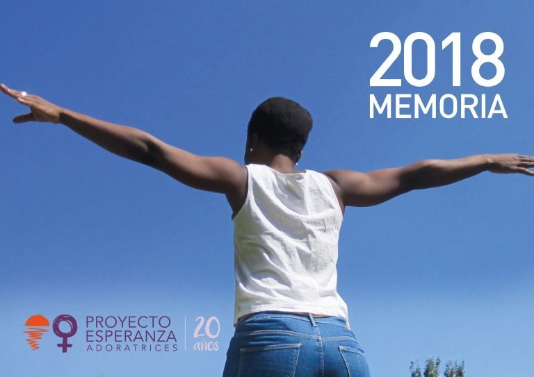 Portada Memoria Proyecto Esperanza 2018