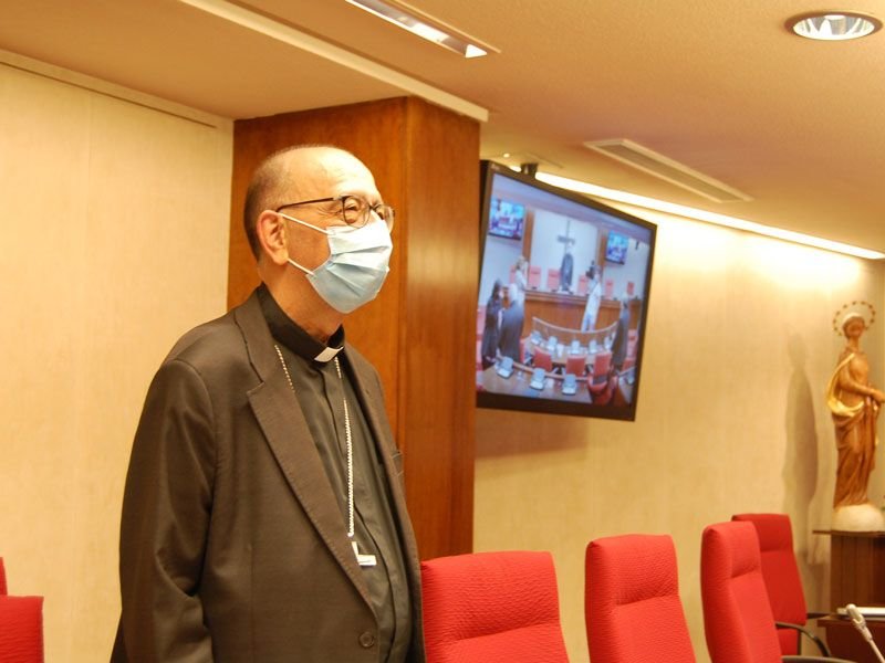 Cardenal Juan José Omella, presidente de la Conferencia Episcopal.