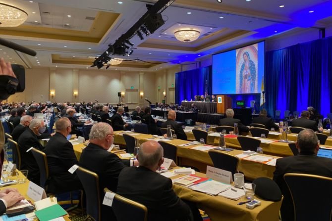 Asamblea Plenaria de los obispos norteamericanos. 