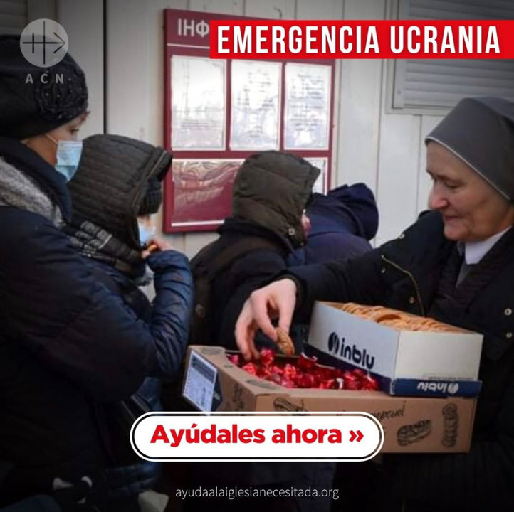 Campaña de Ayuda a la Iglesia Necesitada a favor de Ucrania.