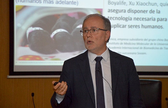 Julio Tudela, Director del Observatorio de Bioética de la UCV.