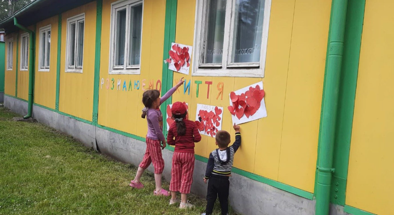 Los niños ucranianos y el deseo de aliviar las consecuencias del trauma del conflicto 