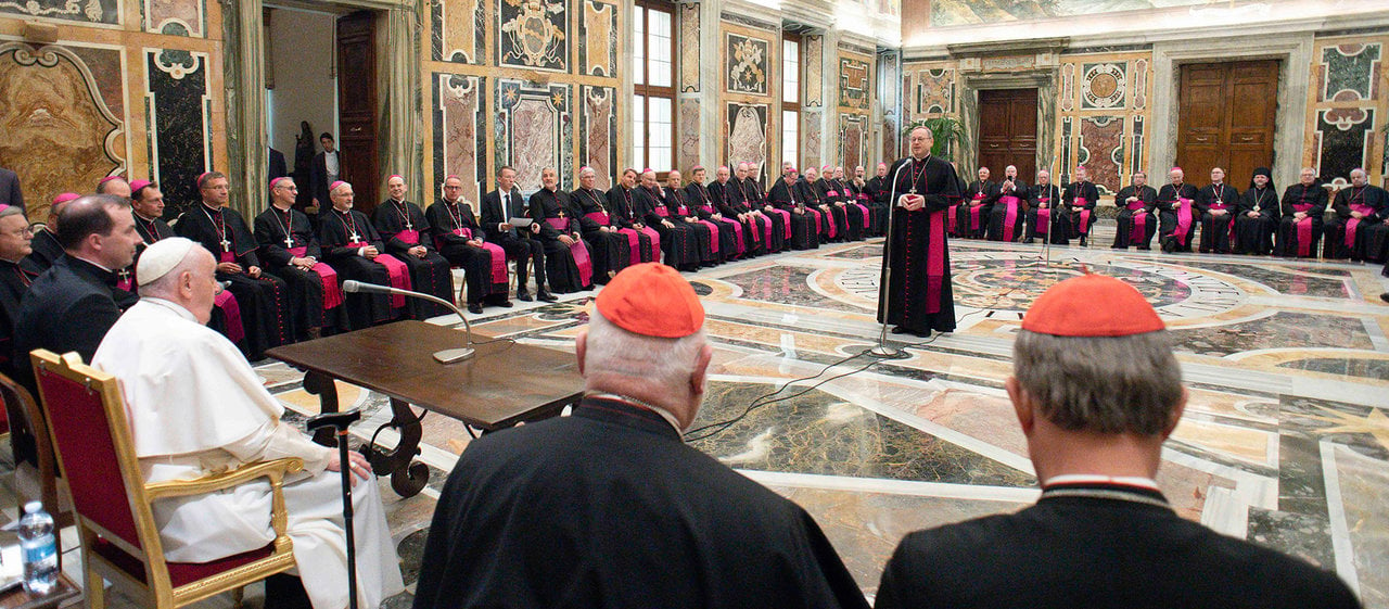 Visita ad limian de los obispos alemanes en noviembre de 2022.