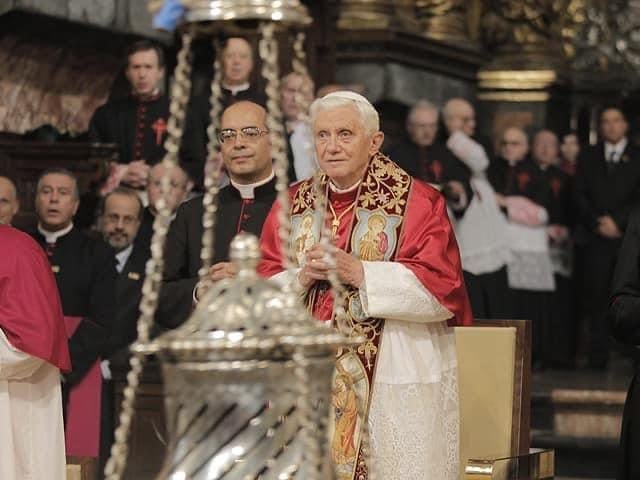 Benedicto XVI, peregrino a Compostela en 2010.
