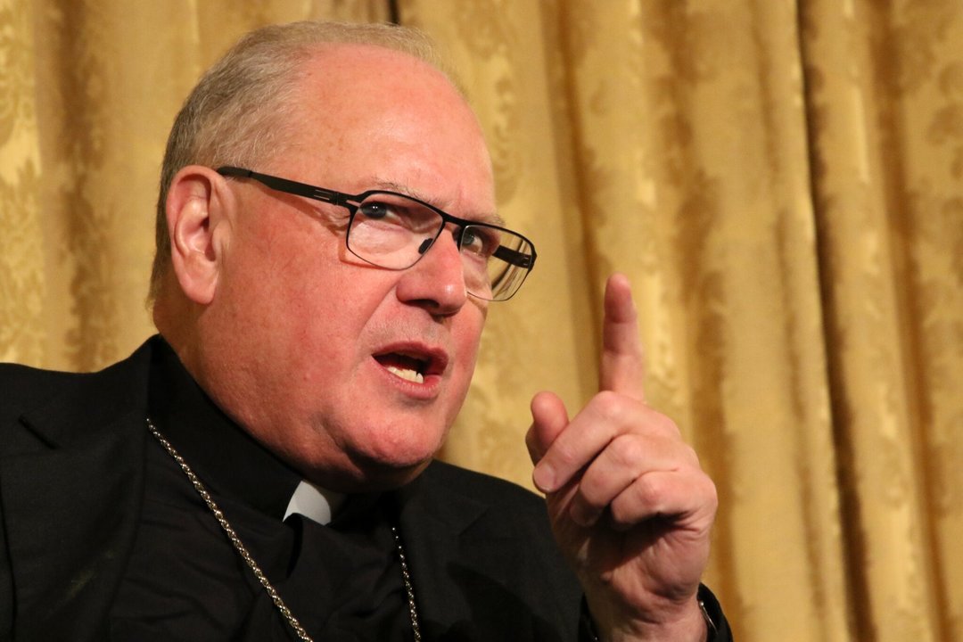 El cardenal Dolan denuncia la nueva ley federal de EE.UU. que elimina la “protección por convicciones morales” en la dispensación de anticonceptivos. Foto del CNS/Gregory A. Shemitz.