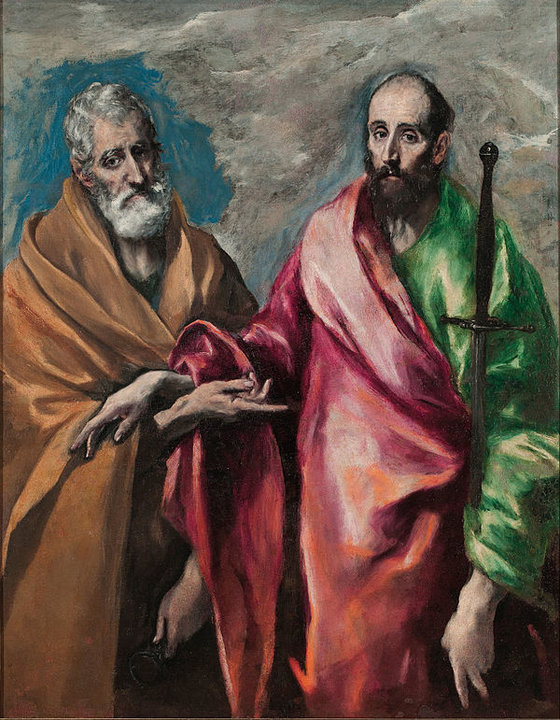 San Pedro y San Pablo. El Greco. 