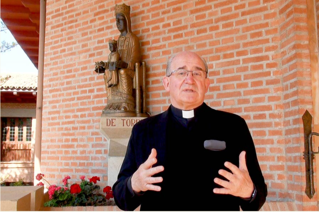 Ángel Lasheras, rector de Torreciudad.