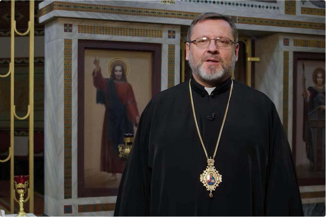 Su Beatitud Sviatoslav Shevchuk, Arzobispo mayor de Kiev y jefe de la Iglesia greco-católica ucraniana.