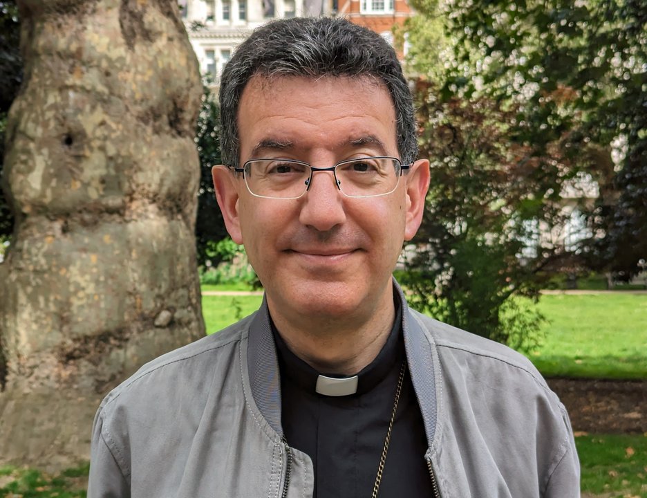 David Abadías Aurín, obispo auxiliar de Barcelona.