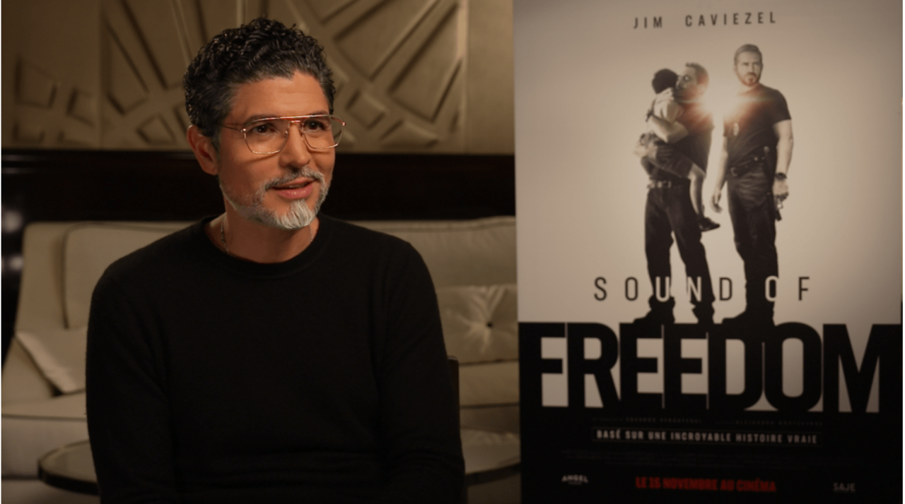 El mexicano Alejandro Monteverde, director de la película "Sonidos de Libertad"  dirigió la película El sonido de la libertad, en una entrevista con Familia Cristiana.