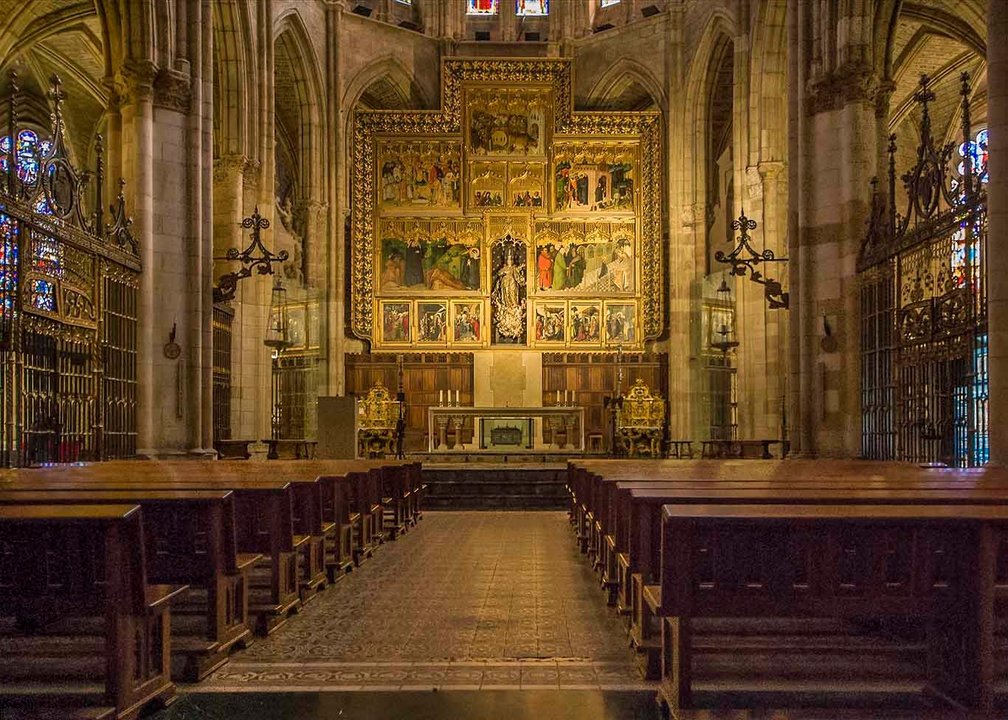 Interior de la Catedral de León - España