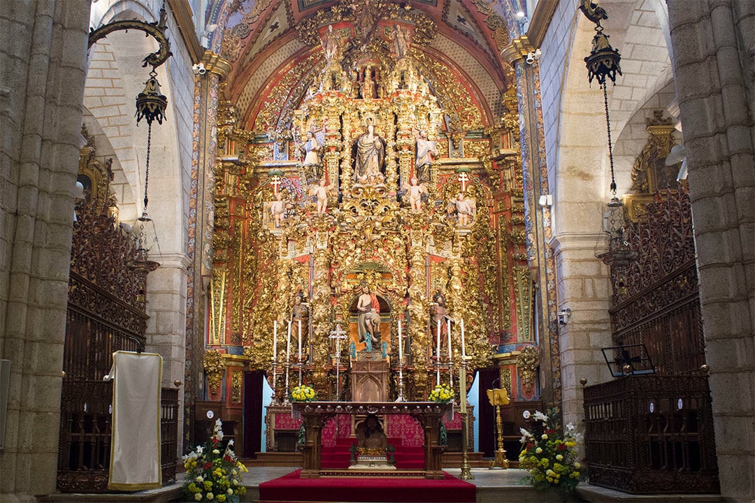 Altar Mayor de la Catedral de Badajoz. España