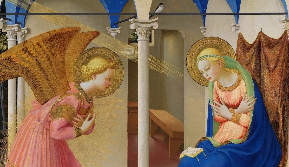 Hoy se celebra el día de la Anunciación de la Santísima Virgen María