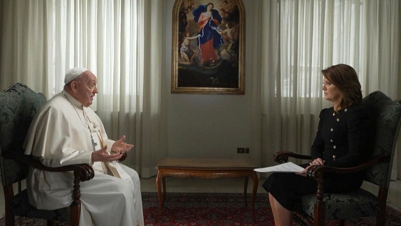 Entrevista del Papa concedida a Norah O'Donnell, directora de CBS Evening News. 