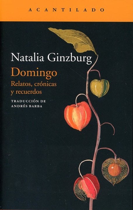 Natalia Ginzburg, Domingo.