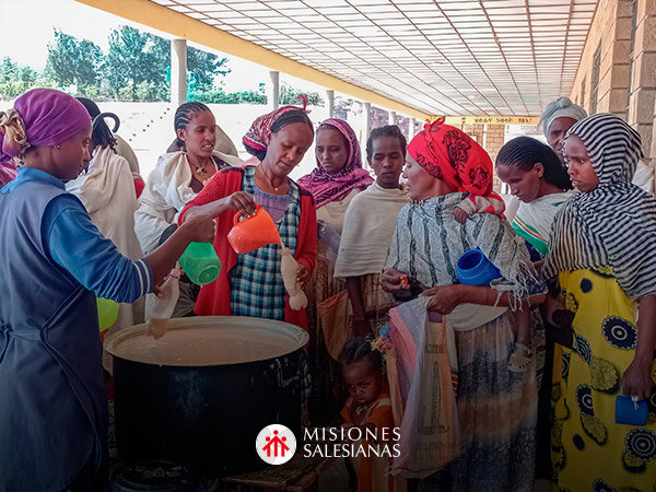 Misiones salesianas en Etiopía. 