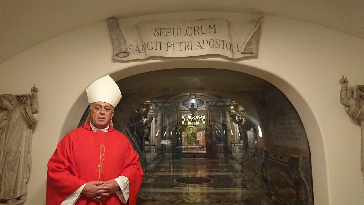 Mons. Bernardo Álvarez, obispo de Tenerife. 