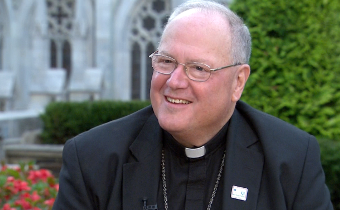 El arzobispo de Nueva York, cardenal Timothy Dolan.