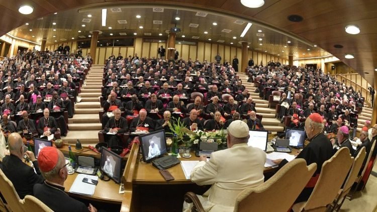 Conclusión de un Sínodo de los Obispos. (Vatican Media)
