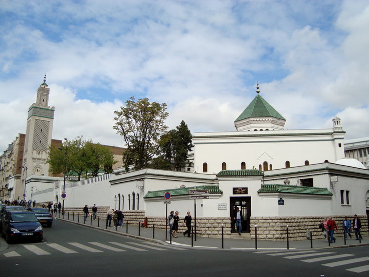 Gran mezquita de París.