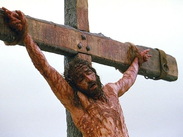 Jesús en la Cruz.