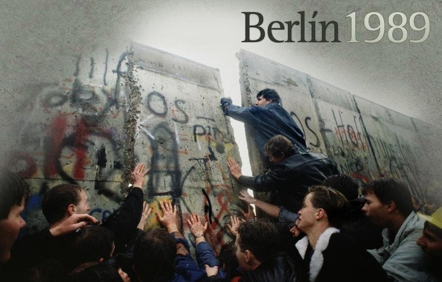 Caída Muro de Berlín.