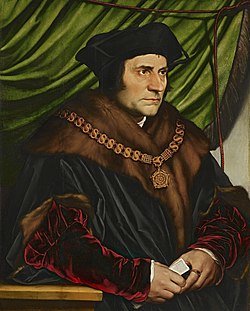 Tomás Moro, por Hans Holbein. 