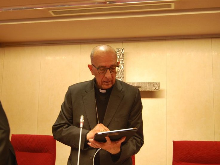 Cardenal Juan José Omella. 